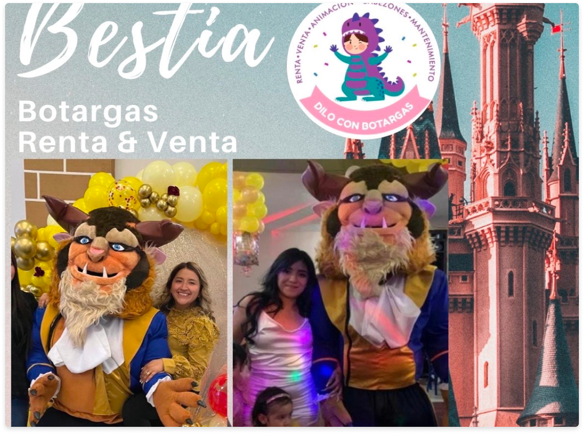 botarga, bestia, disney, castillo, bella